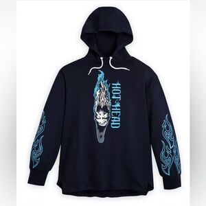 NWT Disney Parks Villains Hades pullover Hoodie Sweatshirt Adult Hercules Small